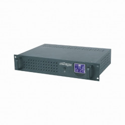 Gembird Rack 3.4U UPS UPS-RACK-1500, 1500VA/900W, AVR, 4xIEC, LCD display, USB control interface, 2x12V/7Ah Battery